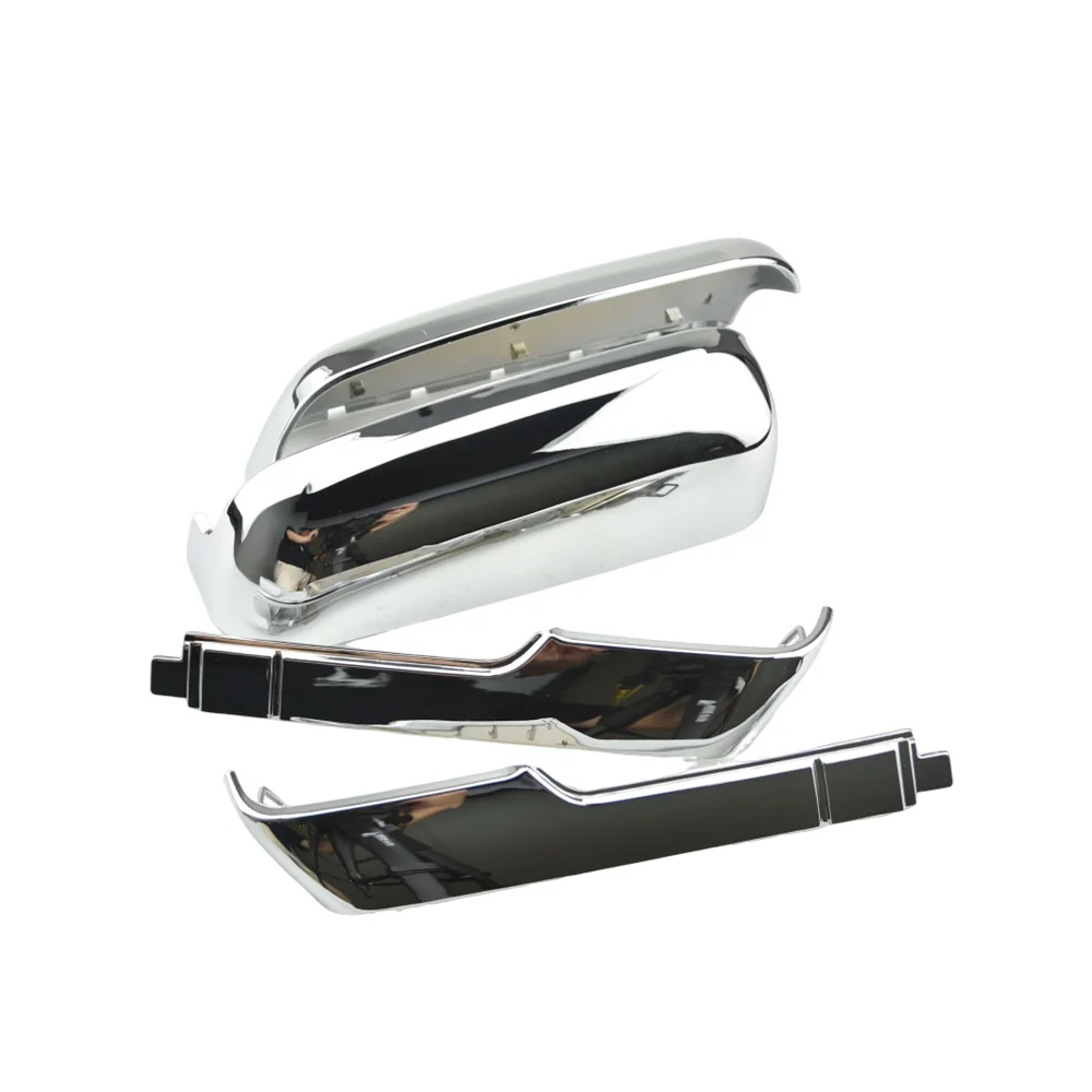 

For Chevy Silverado GMC Sierra HD 2500 3500 2020 2021 2022 2023 Rear Mirror Shell Car Top&Side Wing Rearview Mirror Cover Caps