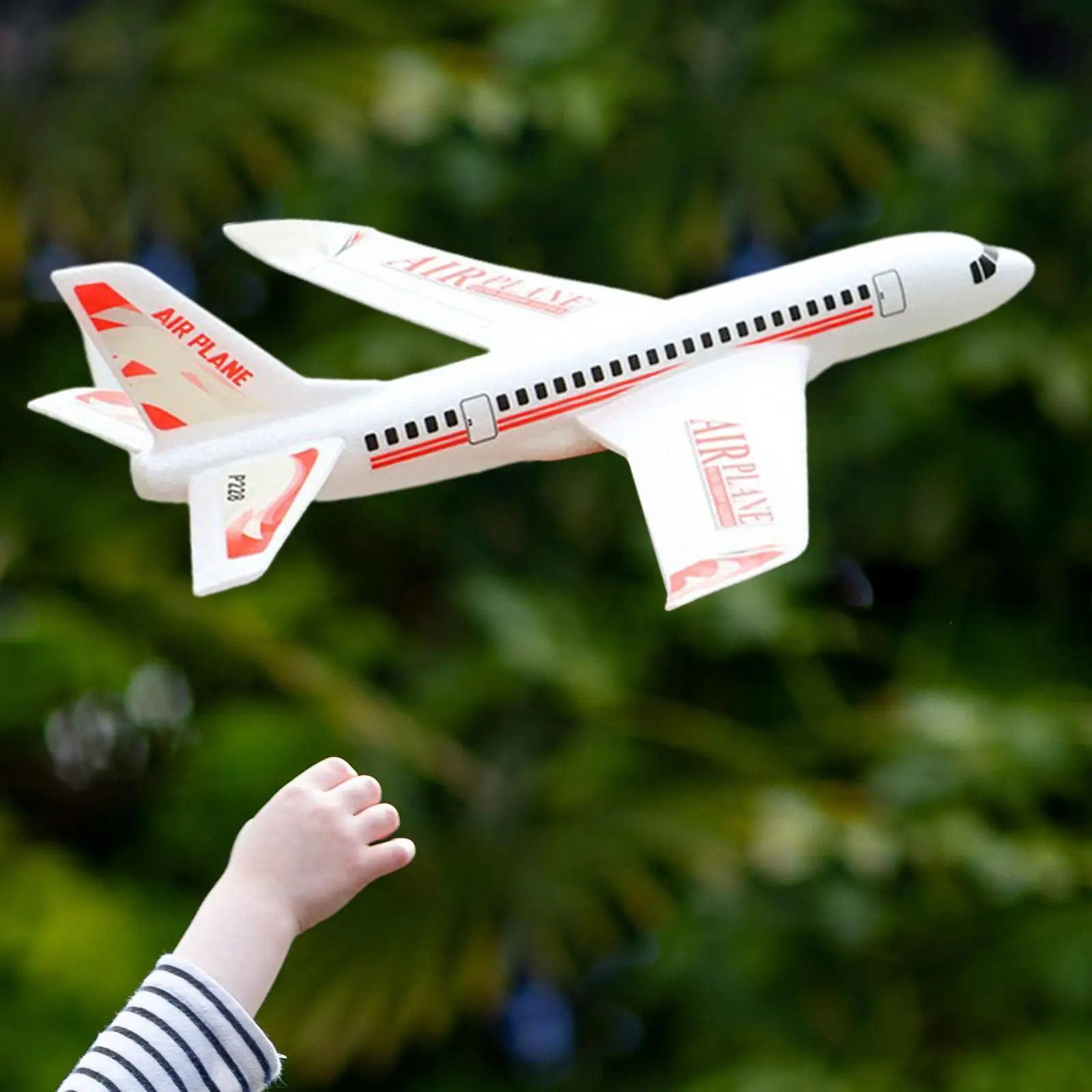 

Manual Throwing Lightweight Aviation Outdoor Toy Glider Aviation Launch for Backyard Beach Birthday Gift