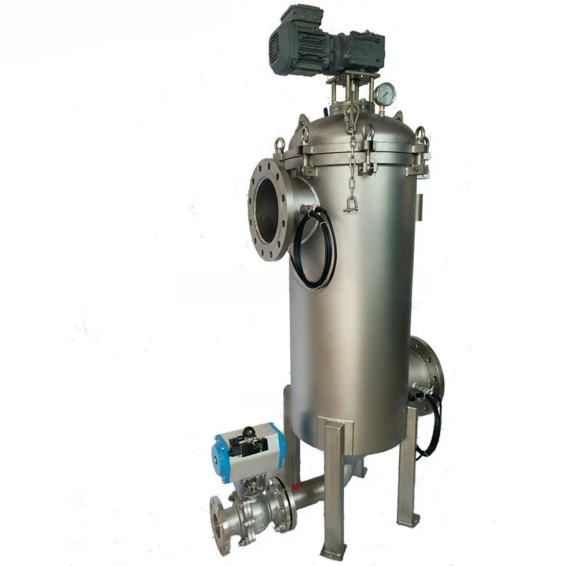 China Popular Organic  Liquid Filter Ss304 High Precision Self Cleaning Filter for Water System