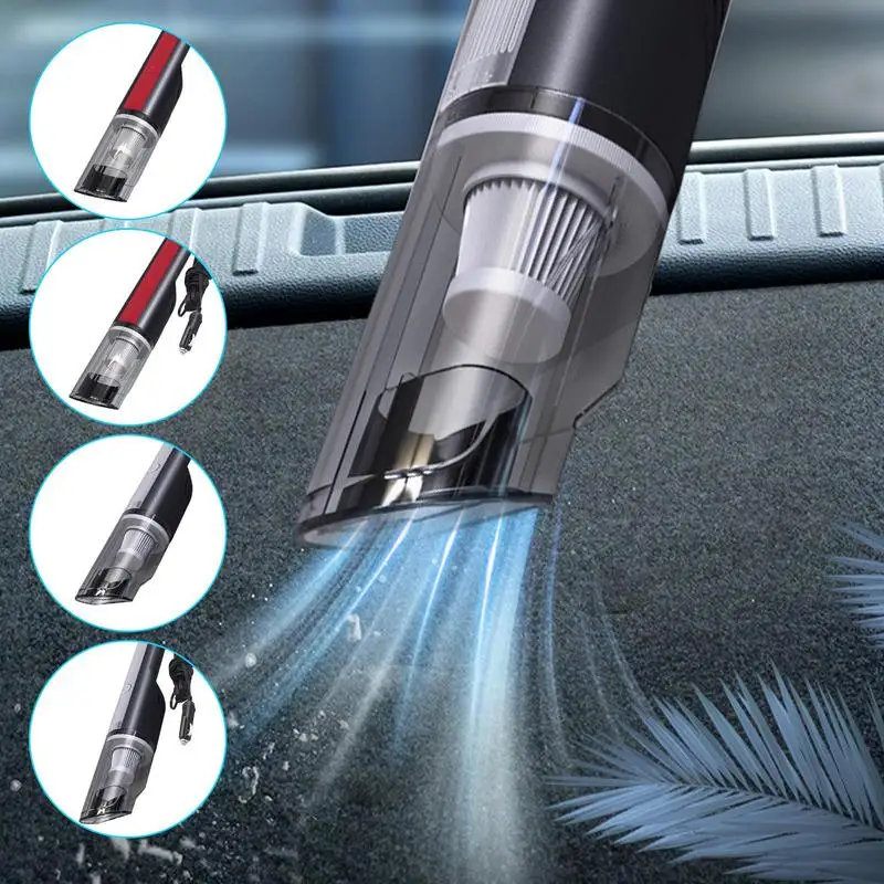 Automobile High Power Vacuum Cleaner 5000Pa Powerful Suction Car Vacuum Cleaner Mini Wet Dry USB Charging Vacuum Cleaner