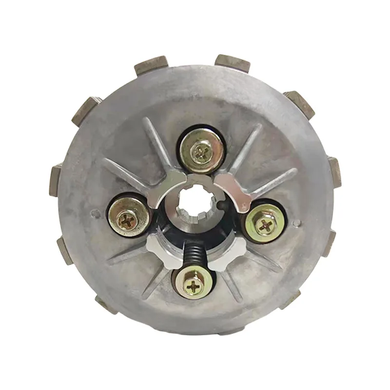 

Motorcycle center clutch drum hub and friction pressure plate for GD110 GD115 GT125