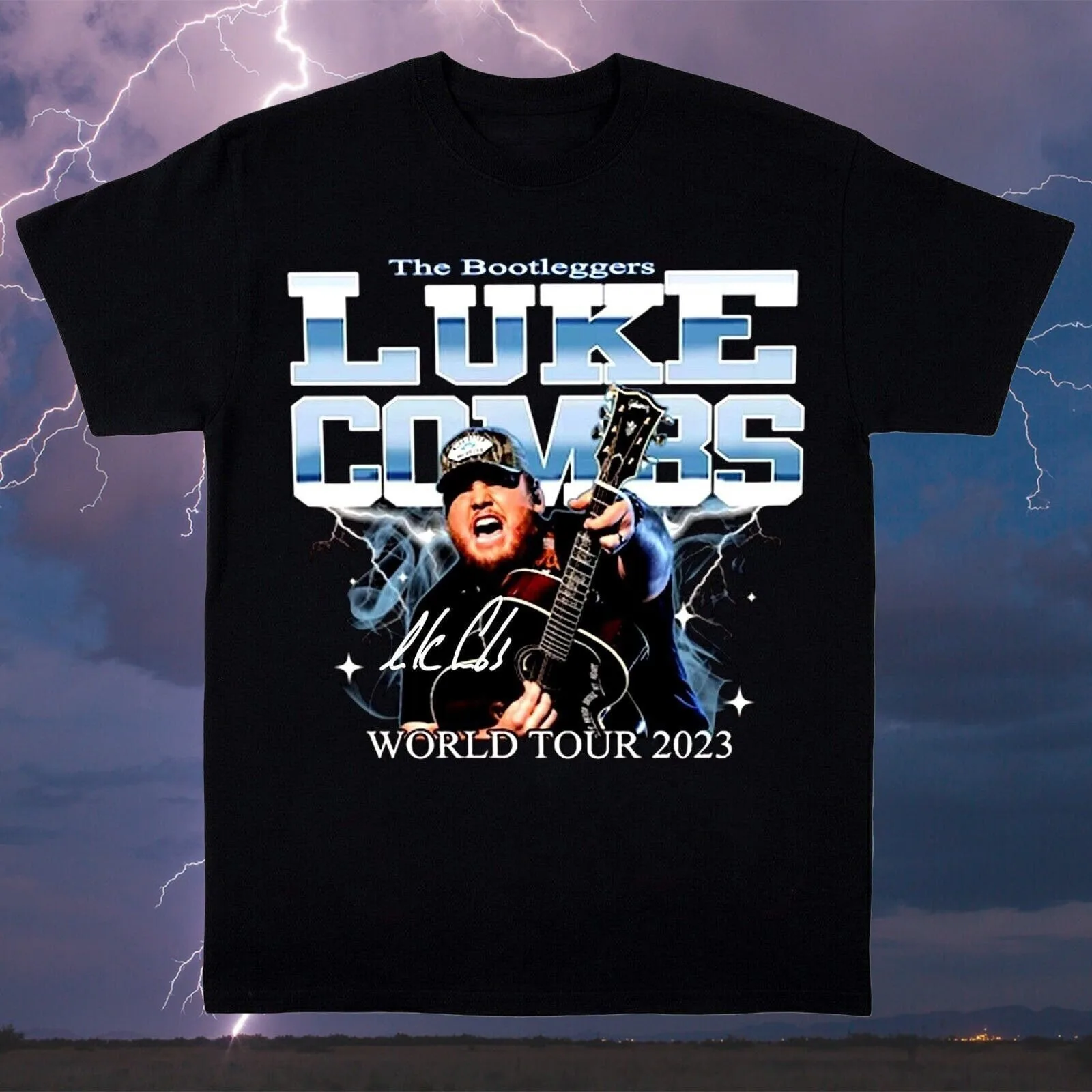 Luke Comb World Tour 2023 Shirt Short Sleeve LI205