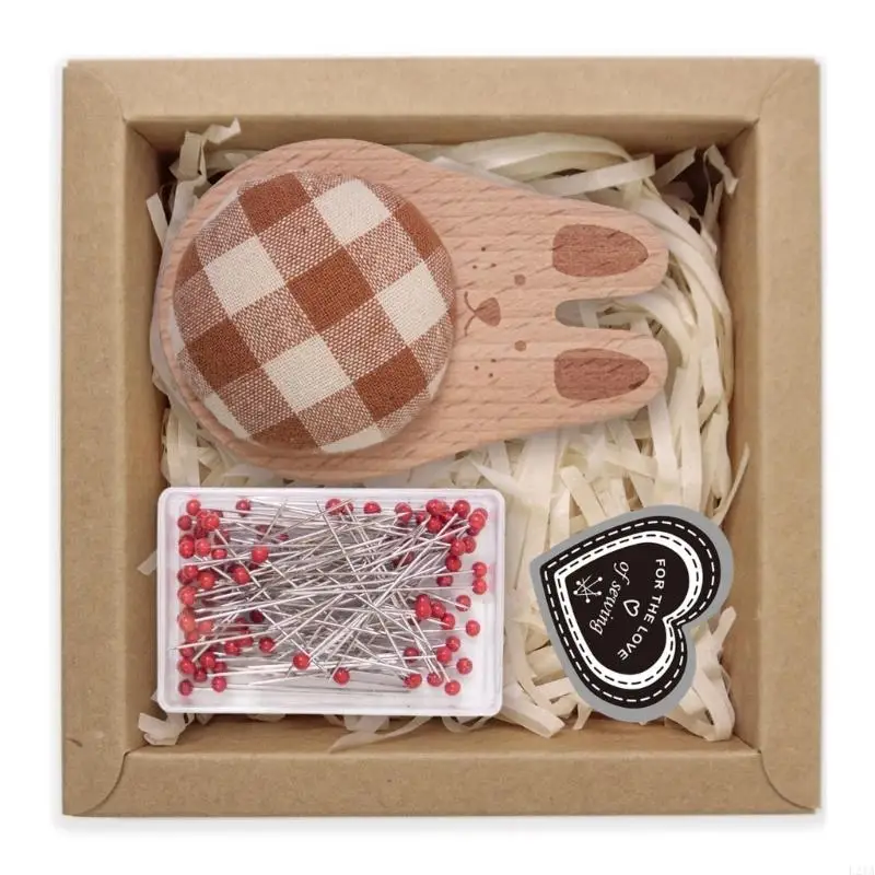 2025 New Hedgehog Shaped Sewing with 100 Vibrant Sewing Pins for Crafting and Tailoring