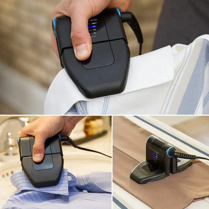 Travel Foldable Electric Iron Hunging Handheld Irons Portable Iron With 6 Temperature Modes For Trip Offices Travel Camping