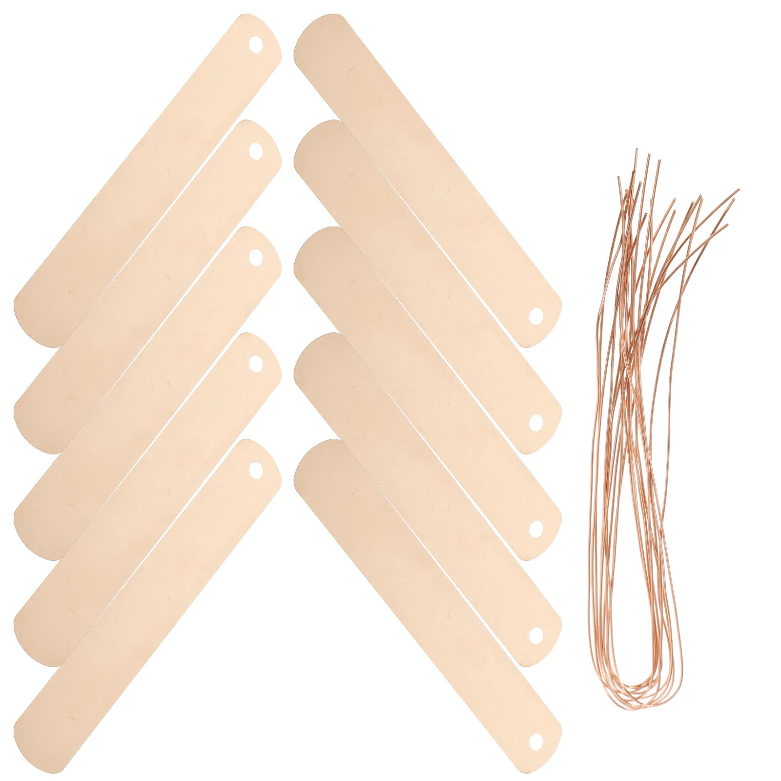 

10 шт., медные металлические этикетки для растений, садовые бирки, долговечные уличные маркеры для растений для детской, теплицы, садовые бирки с завязками