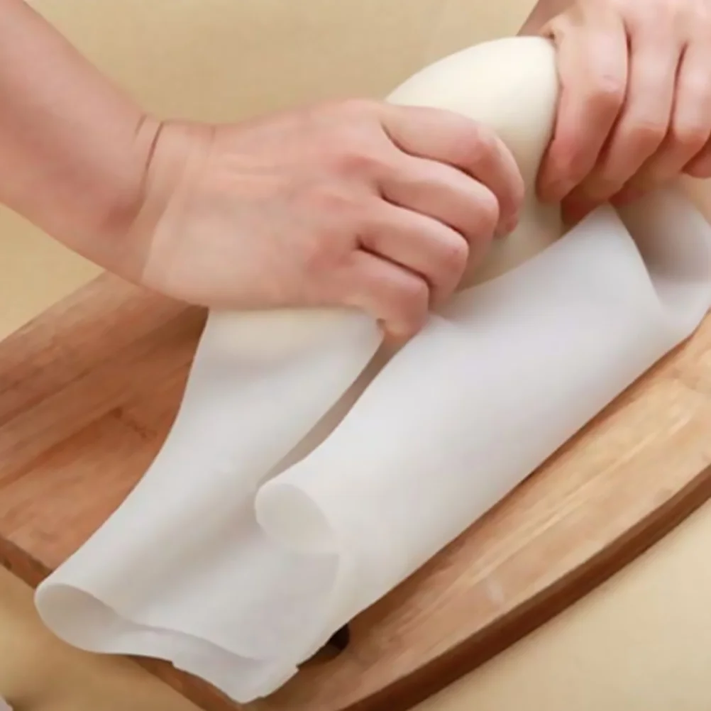 

2Pcs Food Grade Silicone Kneading Bag Multi-Use Dough Rolling Marinating Pouch for Baking Noodles Making Tools