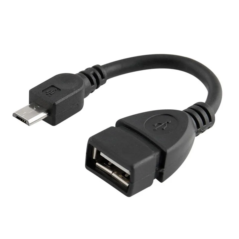 Micro USB Male To USB 2.0 Female OTG Data Cable Converter Host Adapter Cable For Mobile Phone Nexus MP4 MP5