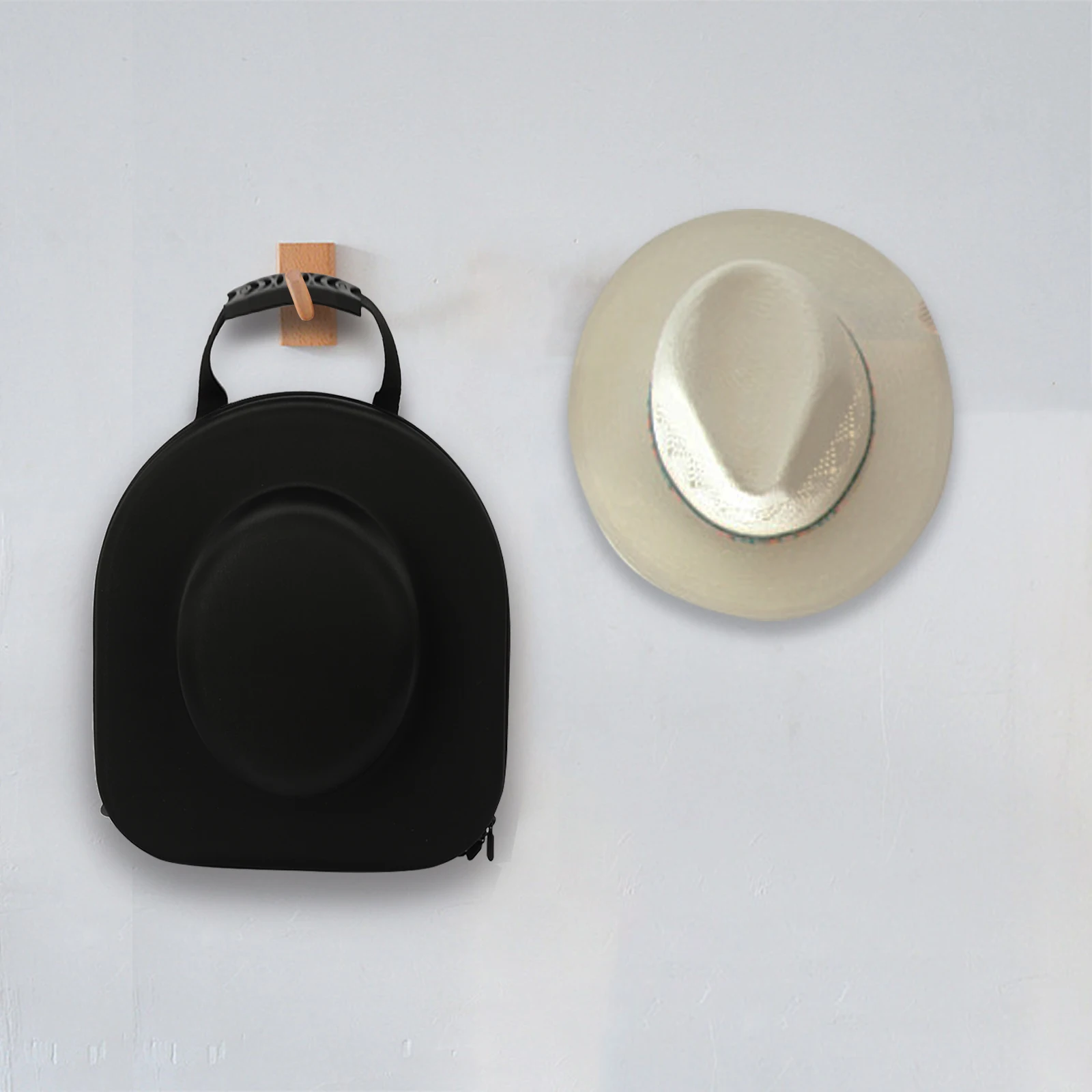 Cowboy Hat Storage Bag Carrying Bag Durable Hat Storage Box Large Capacity Organiser Travelling Portable Shoulder Bag