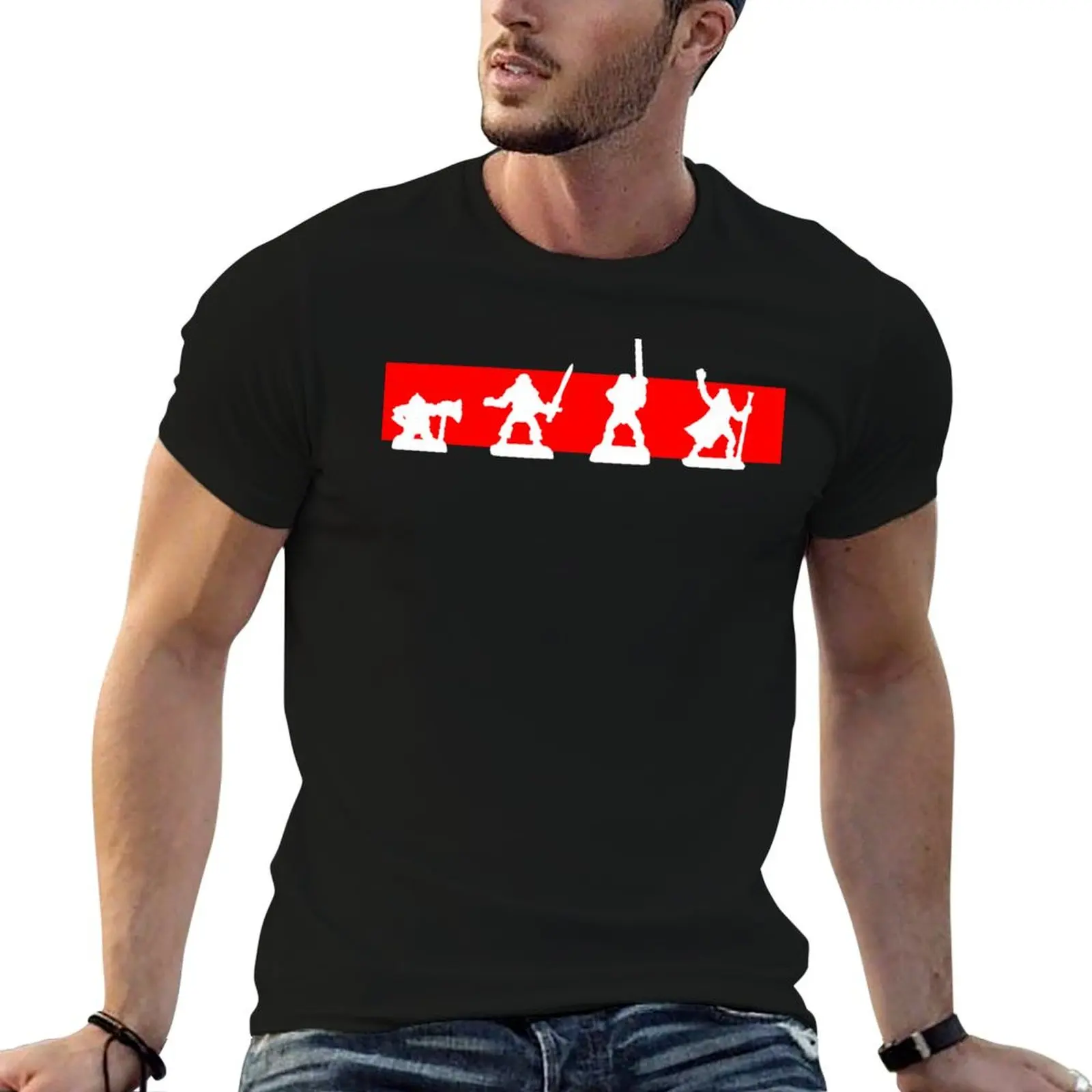 HeroQuest Heroes T-shirt T-Shirt man t shirts high quality luxury brand man t shirt cotton high quality T-Shirt