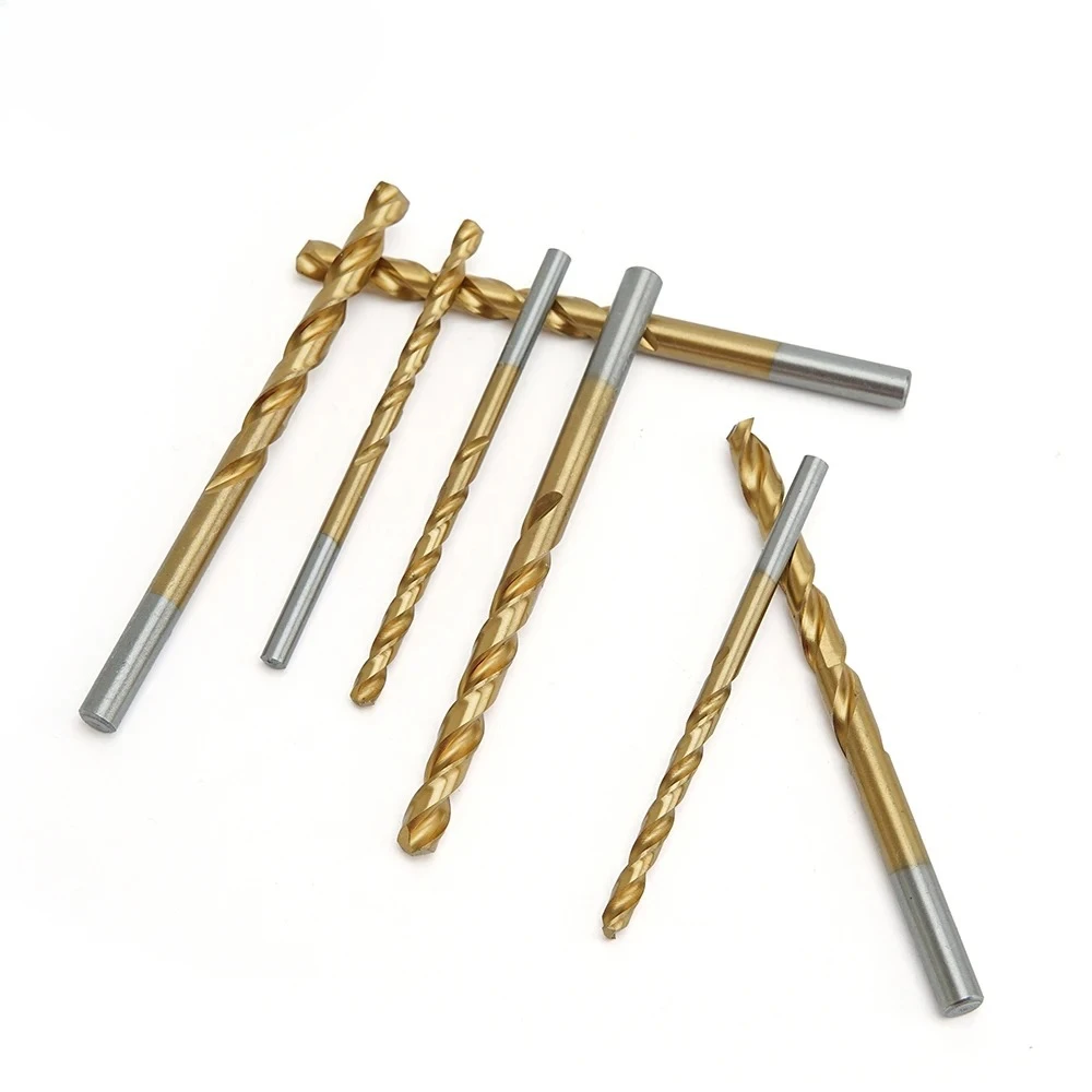 High Hardness Cobalt Steel Twist Drill Bits - 5pcs Reverse/LH Drill for Metal & Stainless Steel Hole Opening