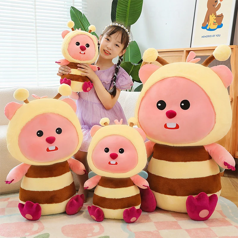 

Sanrio Kawaii Beaver Plush Toy Stuffed Doll Loopy Ruby Cute Animal Plushie Kids Birthday Xmas Gift Stuffed Animal Doll Machine