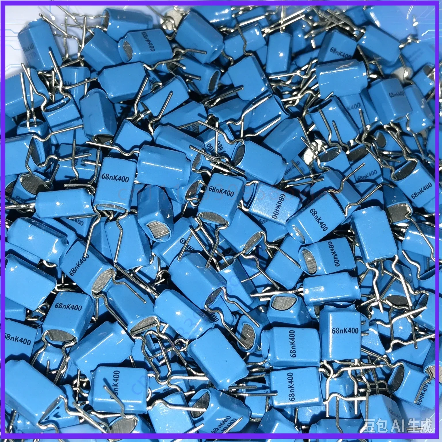 Packaged for EPCOS 68NF 0.068UF 400V Stack Coupling Non-inductive Capacitor  100pcs