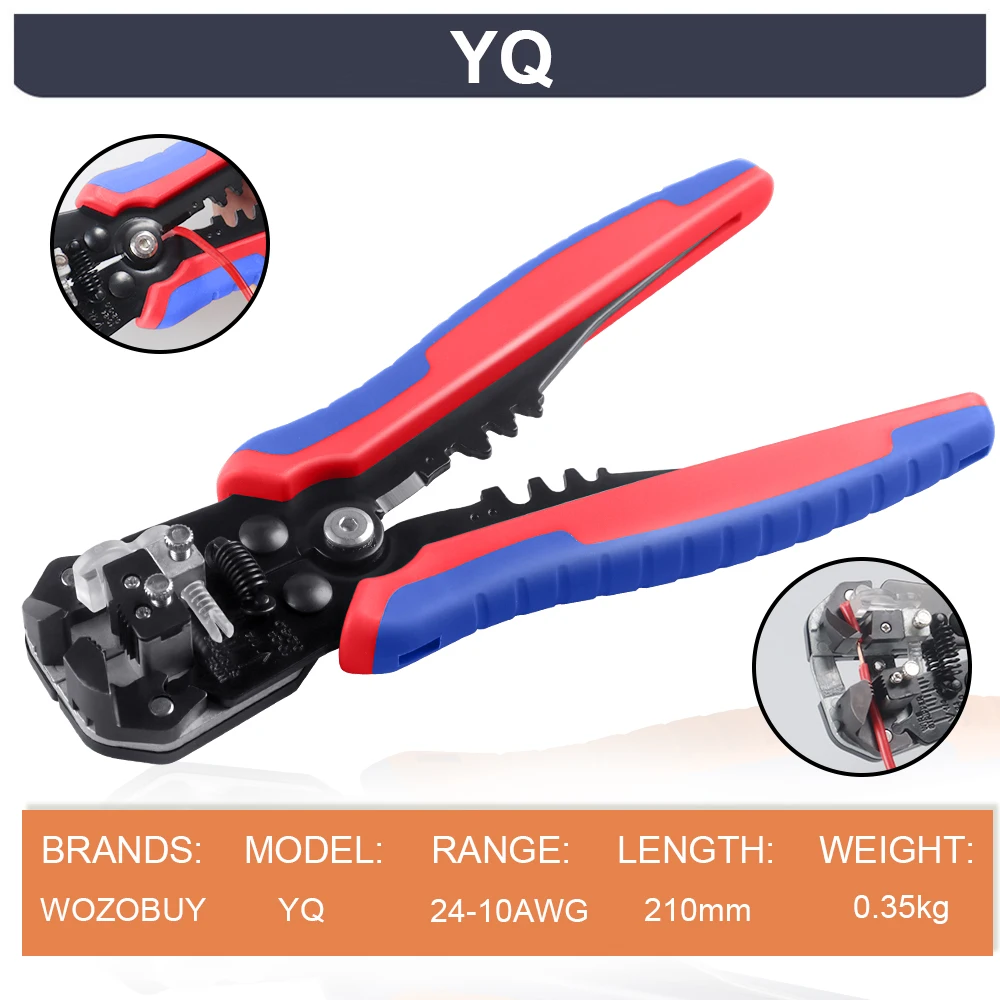 Stripping Plier Tool Crimping Pliers Ferrule Sleeves Tubular Terminal Tools vxc9 16-6 Wire Crimper Household Electrical Sets