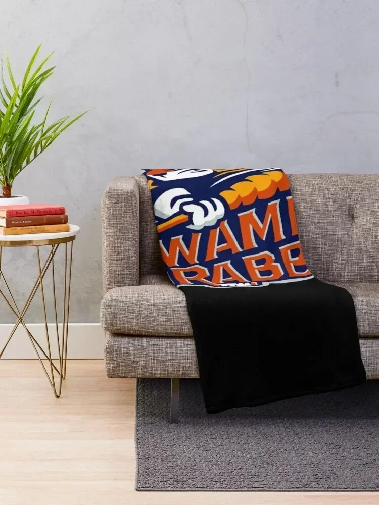 GREENVILLE SWAMP RABBITS Throw Blanket Flannel Furrys Extra Large Throw Plaid on the sofa Blankets