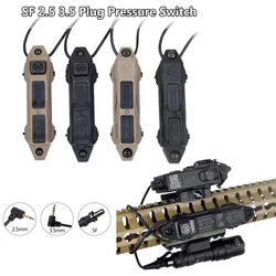 Tactical Remote Pressure Dual Function Switch For PEQ-15 DBAL-A2 SureFir M300 M600 Flashlight Airsoft Weapon Hunting Gun Light