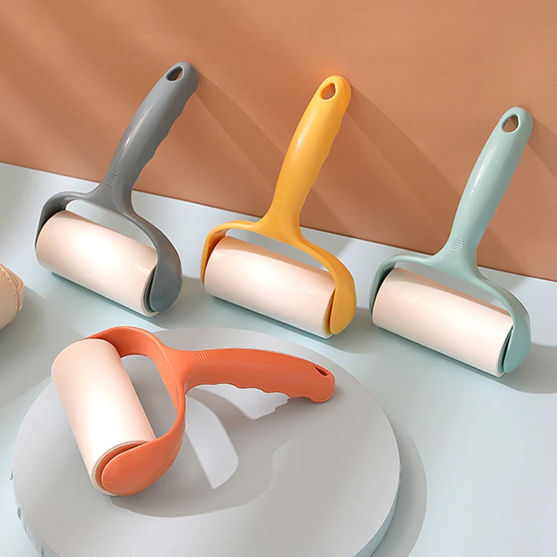 Tearable Roller Sticky Hair Remover for Clothes Dust And Hair Removal Felt Brush for Clothes Hair Absorption Replacement Paper
