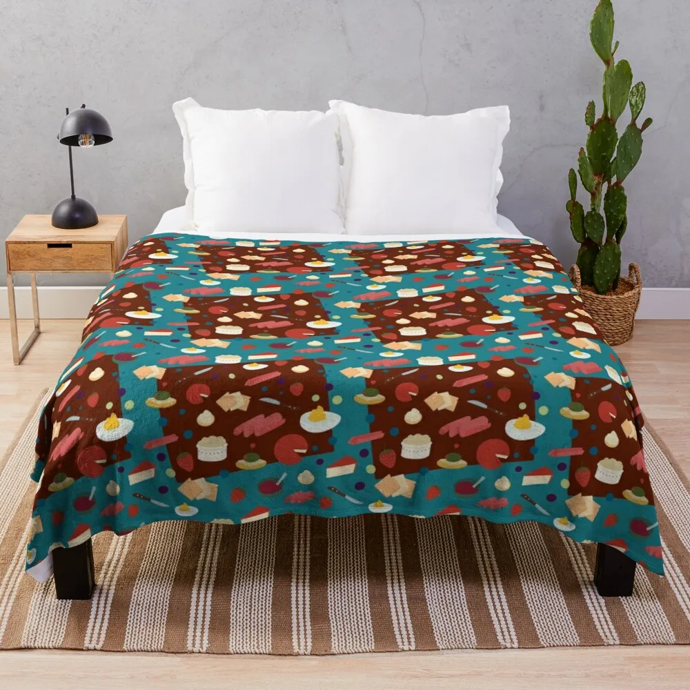 Charcuterie Board Throw Blanket Comforter Summer Blankets