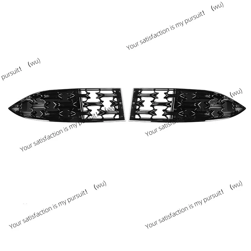 ZOCI-For Mazda CX5 CX-5 2022 Front Lower Bumper Grill Grille Moulding Cover Middle Net Decoration Modification Accessories