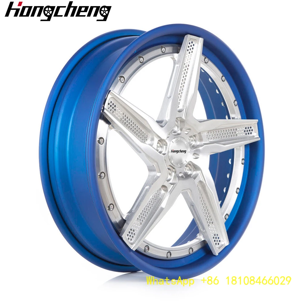 Luxury Sport 2-Piece Deep Dish Alloy Wheels 15-28 Inch 40mm ET New Condition High Performance Rims