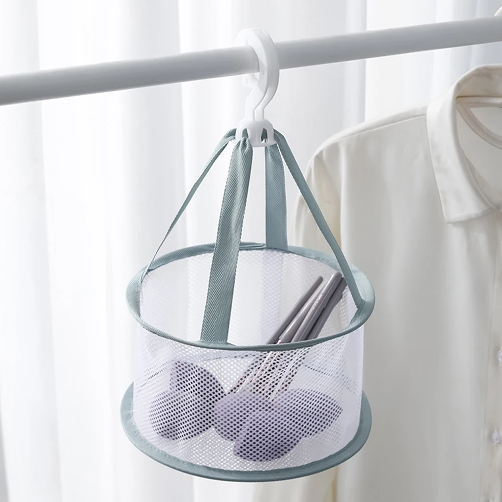 

2pcs Makeup Egg Drying Net Bag Lotus Root Starch Colors Beauty Puff Sponge Brush Holder Apartment Dorm Home Hanging Lightweight