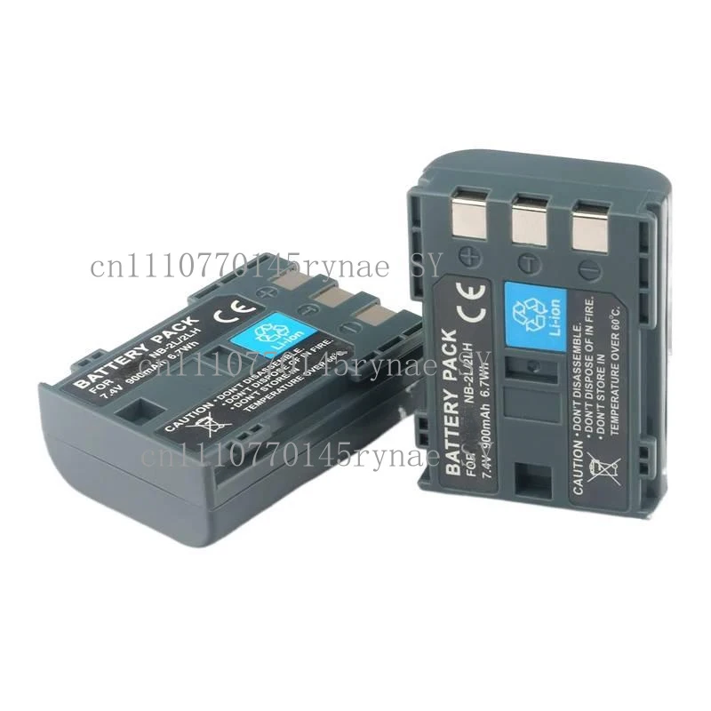 For Canon Camera NB-2L NB-2LH Li-ion Battery / Charger Compatible with Elura 90 85 80 70 65 60 50 40 MC FVM20 FV500 ZR300 ZR200
