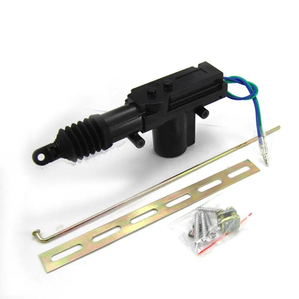 Universal Car Central Door Lock Actuator Auto locking Motor Gun Type 2 wire  Car Door Lock Actuator 2P Wire gun  5 wire lock