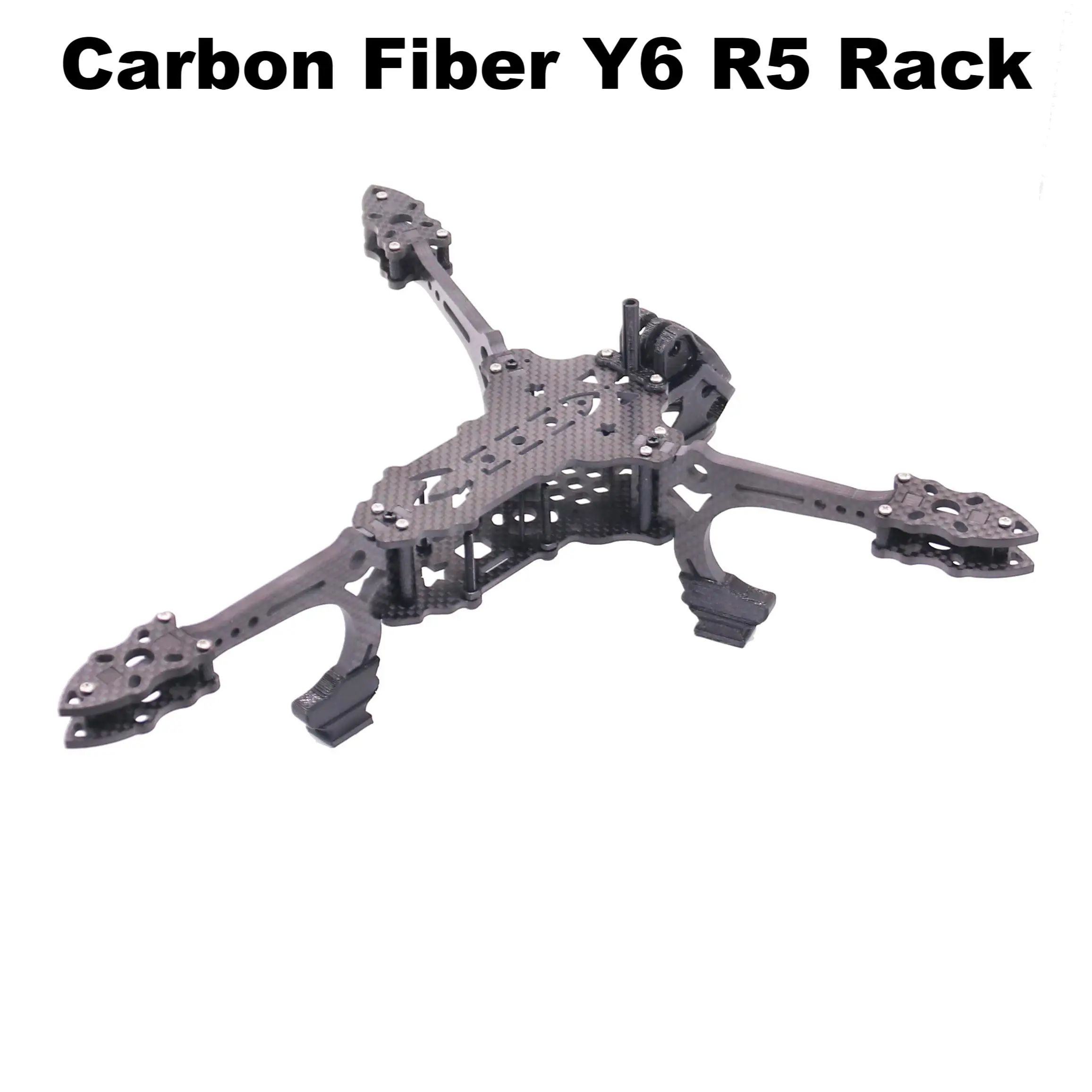 B-CUBE Y6R5 5inch FPV Drone Frame Kit Carbon Fiber Racing Quadcopter Freestyle INAV Beatflight F722 NOXE Ardupilot FlightControl