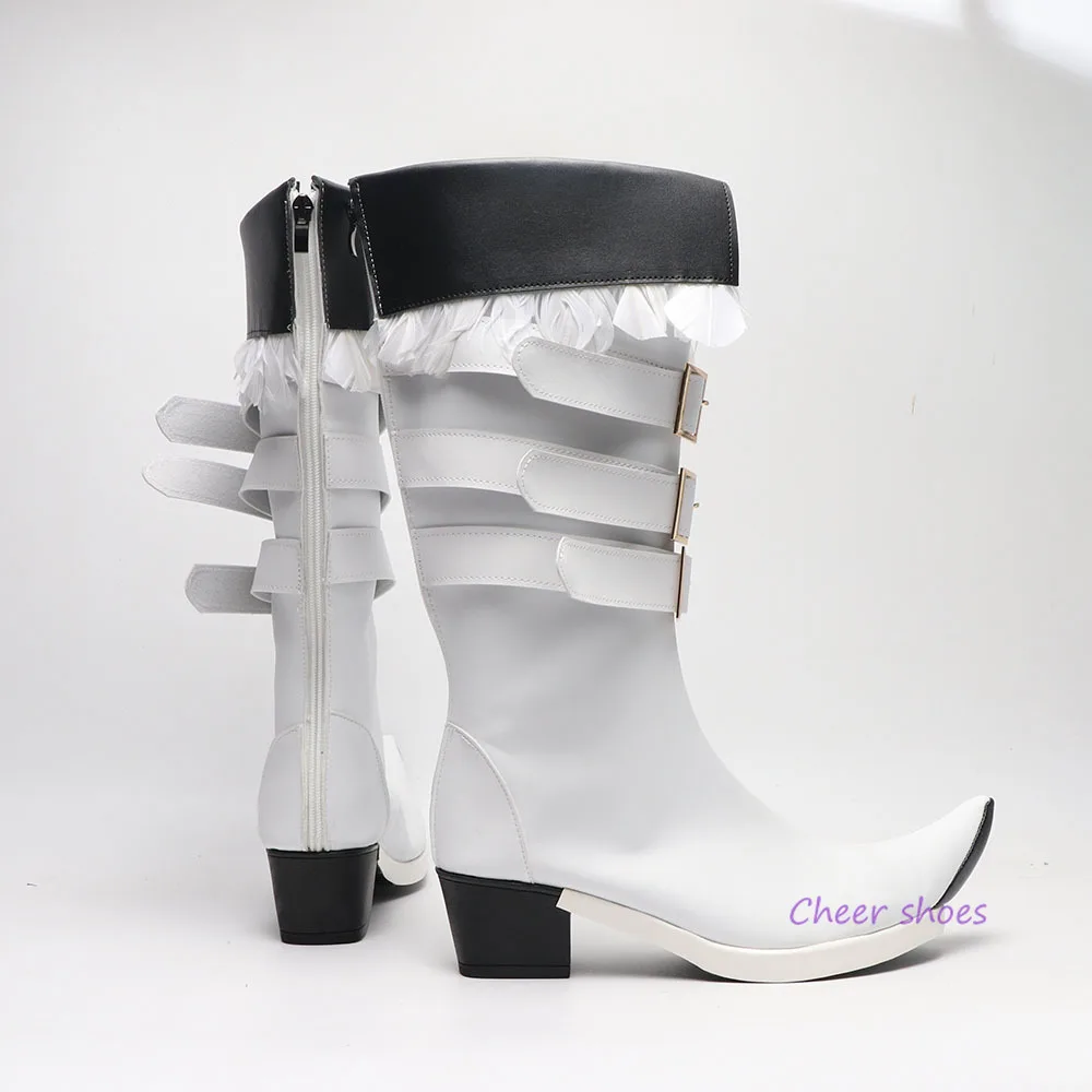 Anime Florence Nightingale Fate Grand Order Cosplay Shoes Comic Halloween Carnival Cosplay Costume Prop Men Boots Cos