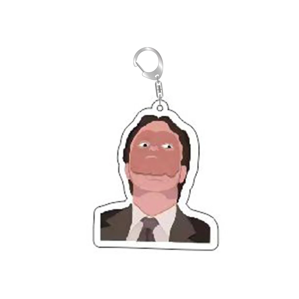 Funny Acrylic Keychain from The Office Series, Gift
