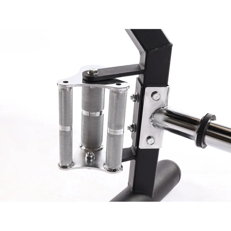 Semi-Open Hexagon Trap Barbell Bar Multifunctional Squat Deadlift Farmer Walk Weight Bearing Fitness Equipment