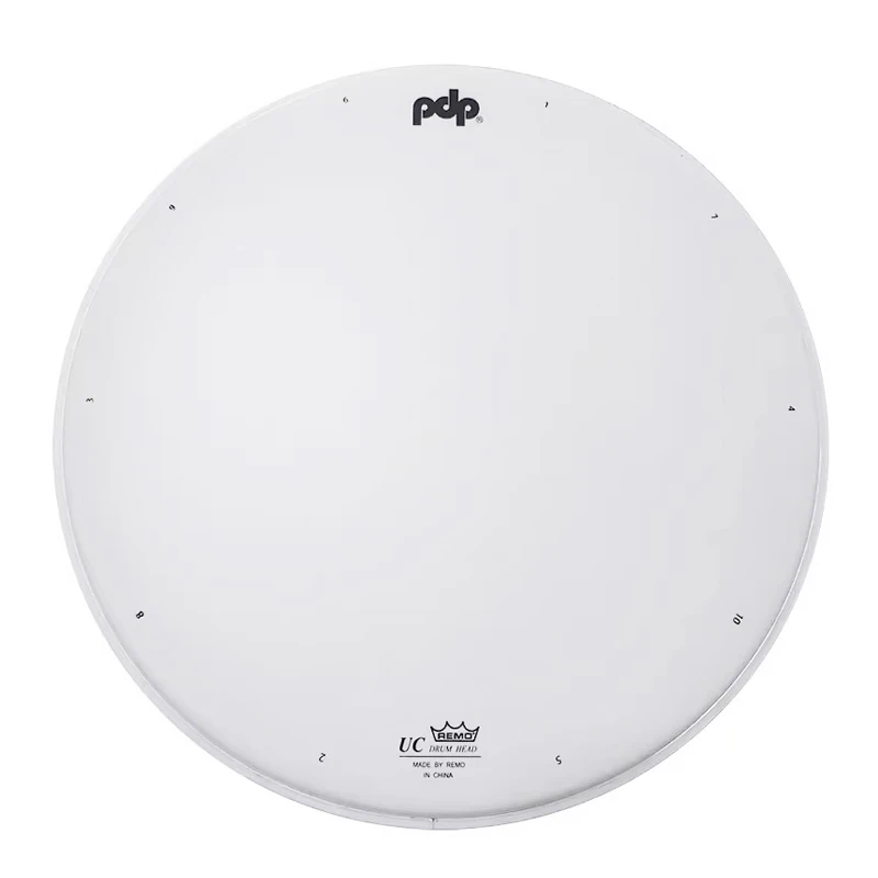 رؤوس الطبول الأصلية PDP بأحجام مختلفة من 0 إلى 22 بوصة شفافة ومتجمدة لطبول كمين ورا #1