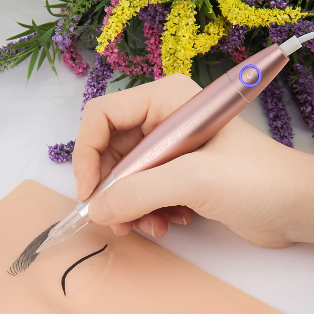 Dermografo Charme Princess Original Tattoo Pen Machine Semi Permanent Makeup Eyebrow Lip Eyeliner Tattoo Pen With Tattoo Needle