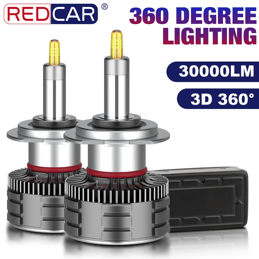 

30000LM 140W Turbo H7 LED Canbus H11 9005 HB3 9006 HB4 9012 HIR2 LED Bulb Car Headlight Auto Light Lamp Bulb 6000K DC 12V 24V