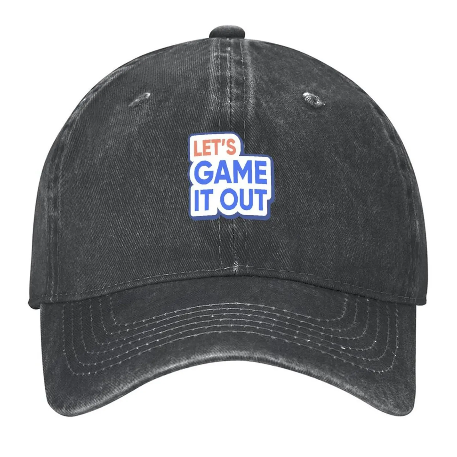 

let's game it out Baseball Cap tea Hat Trucker Hat Hat men Kids For Girls Men's