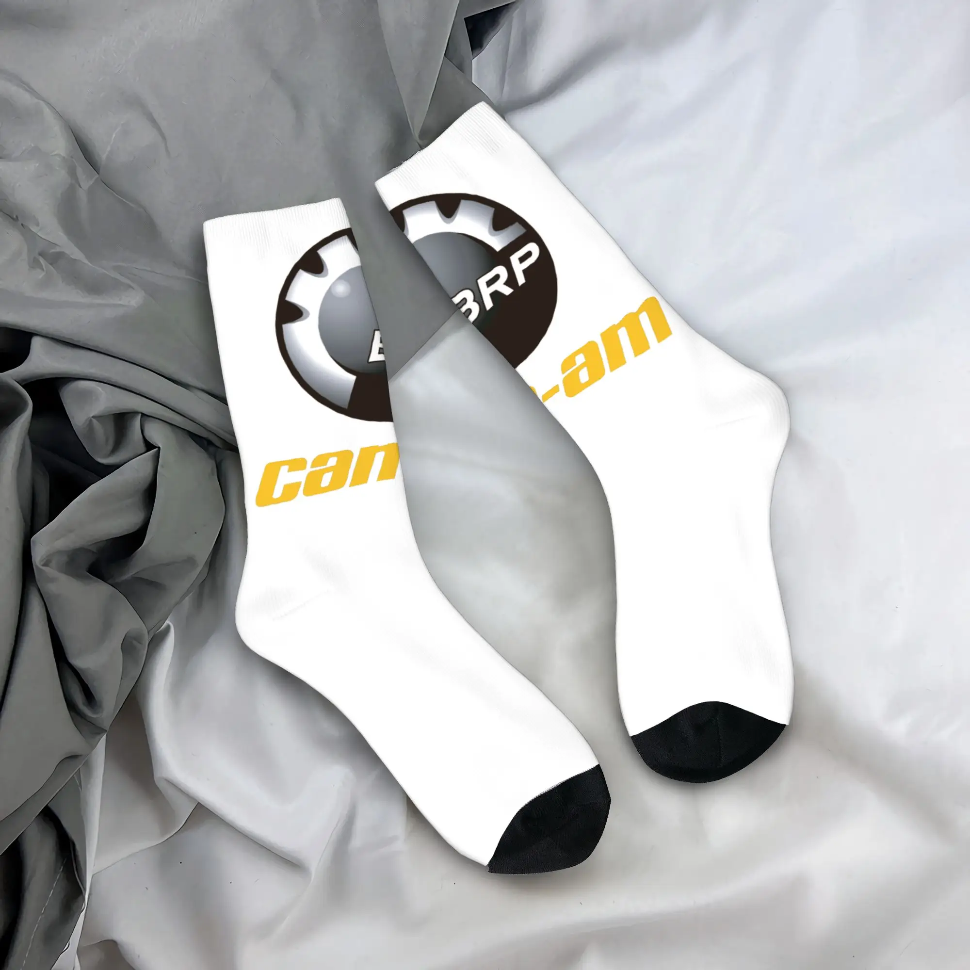 

Custom BRP ATV Can Am Logo Men's Crew Socks Unisex Cute 3D Print Dress Socks