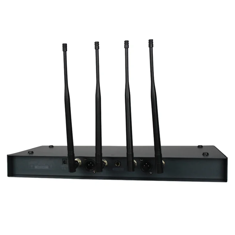 Aoyue UHF AS-9K microfono da studio FM wireless microfono karoake 3 Opzione corrispondente con altoparlante