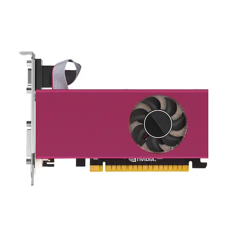 RX550 4 GB GDDR5 Low-Profile-GPU, PCIe 3.0, Dual-Monitor, leiser Lüfter, Gaming- und Heimkino-PC, HD+VGA+DVI