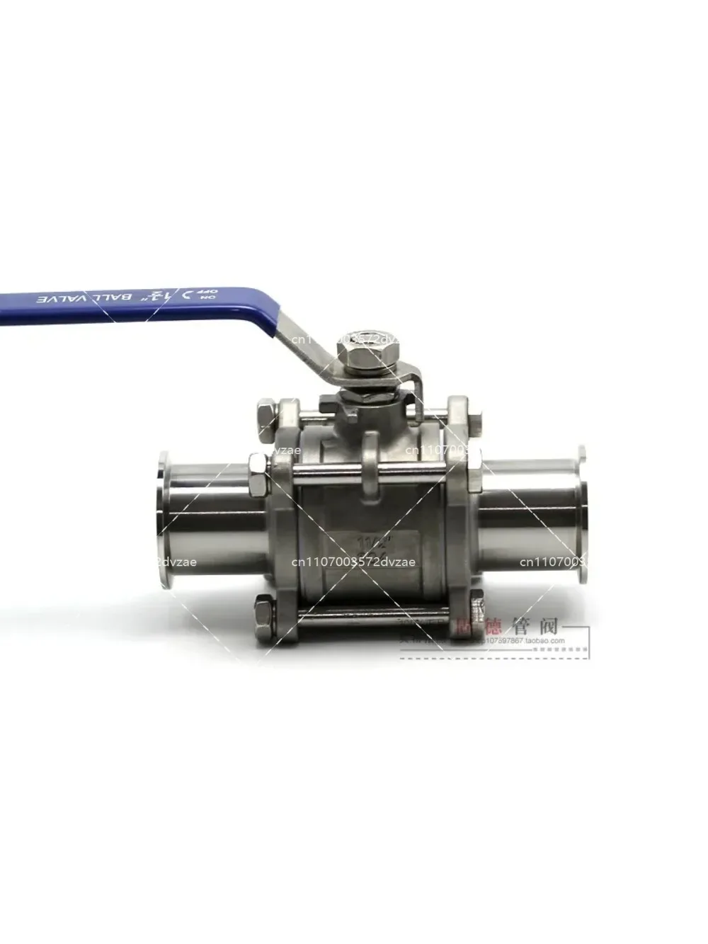 304 Stainless Steel High Vacuum Ball Valve GU-KF16 KF25 KF40 KF50 Manual Quick Installation Valve Gude