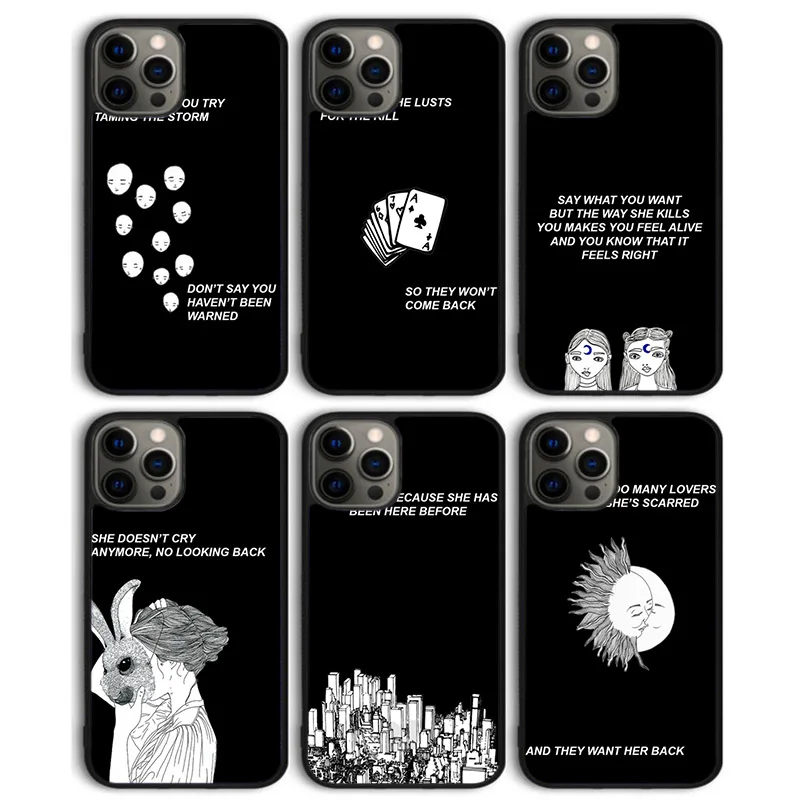 حافظة لهاتف آيفون 17 اير 16 15 14 بلس 12 13 11 برو ماكس للتحكم في كلمات الهاتف