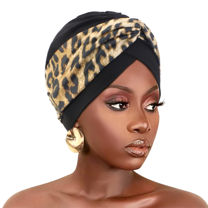 Bedruckter Kreuz-moslimischer Turban-Schal und indischer Hut, ethnisches Kopftuch, islamische innere Hijab-Kopfbedeckung für Frauen, arabischer Wickelkopftuch – Detail 4