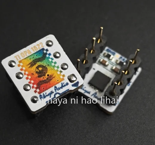 OPA1622 Dual Operational Amplifier Pair of 2 with Custom Adapter Board HiFi Audio Op-Amp DIP Module