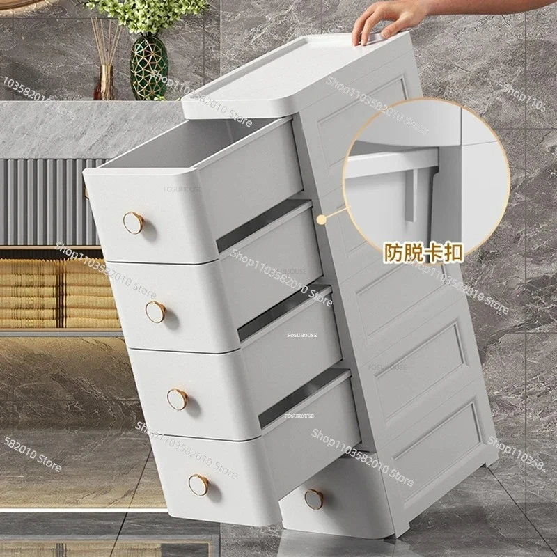 

Узкий шкаф для ванной в скандинавском стиле, 20 см, с выдвижными ящиками, многоуровневая полка для хранения на кухне и в ванной для небольших помещений