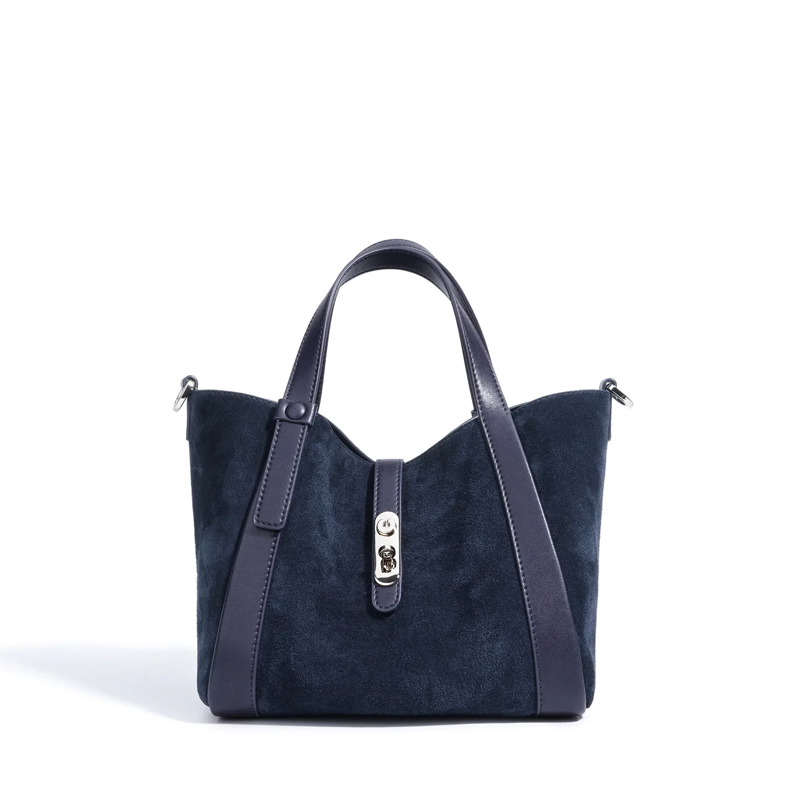 

Frosted chard basket bag 2025 autumn and winter new large capacity vintage one-shoulder crossbody bag fashionable ladies handbag