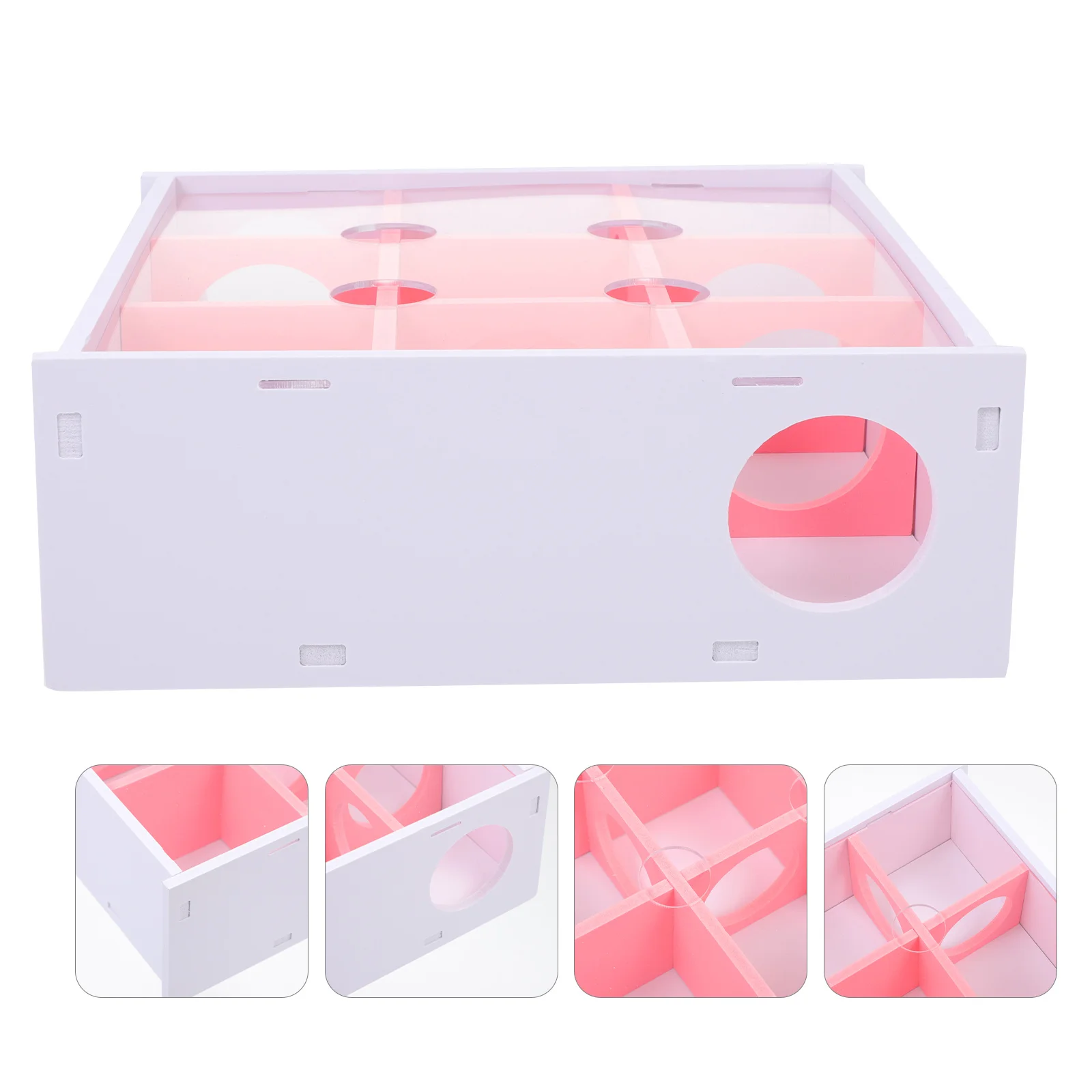 

Acrylic Maze Tube For Hamster Small Pet Creative Labyrinth Play Tunnel Exercise Hidden Gerbil Mice Activity Pet