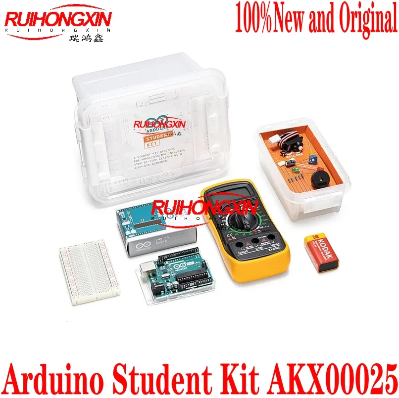 

Arduino Student Kit AKX00025 Макетная плата 100% новая и оригинальная