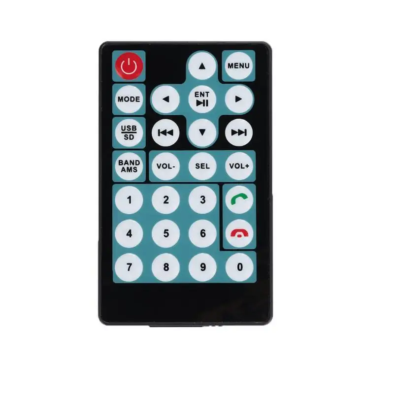 Car MP5 Remote Control 27 Keys Intelligent Remote Turning Play Voice Control Simple Convenient Copy Operation MP5 Remote Control