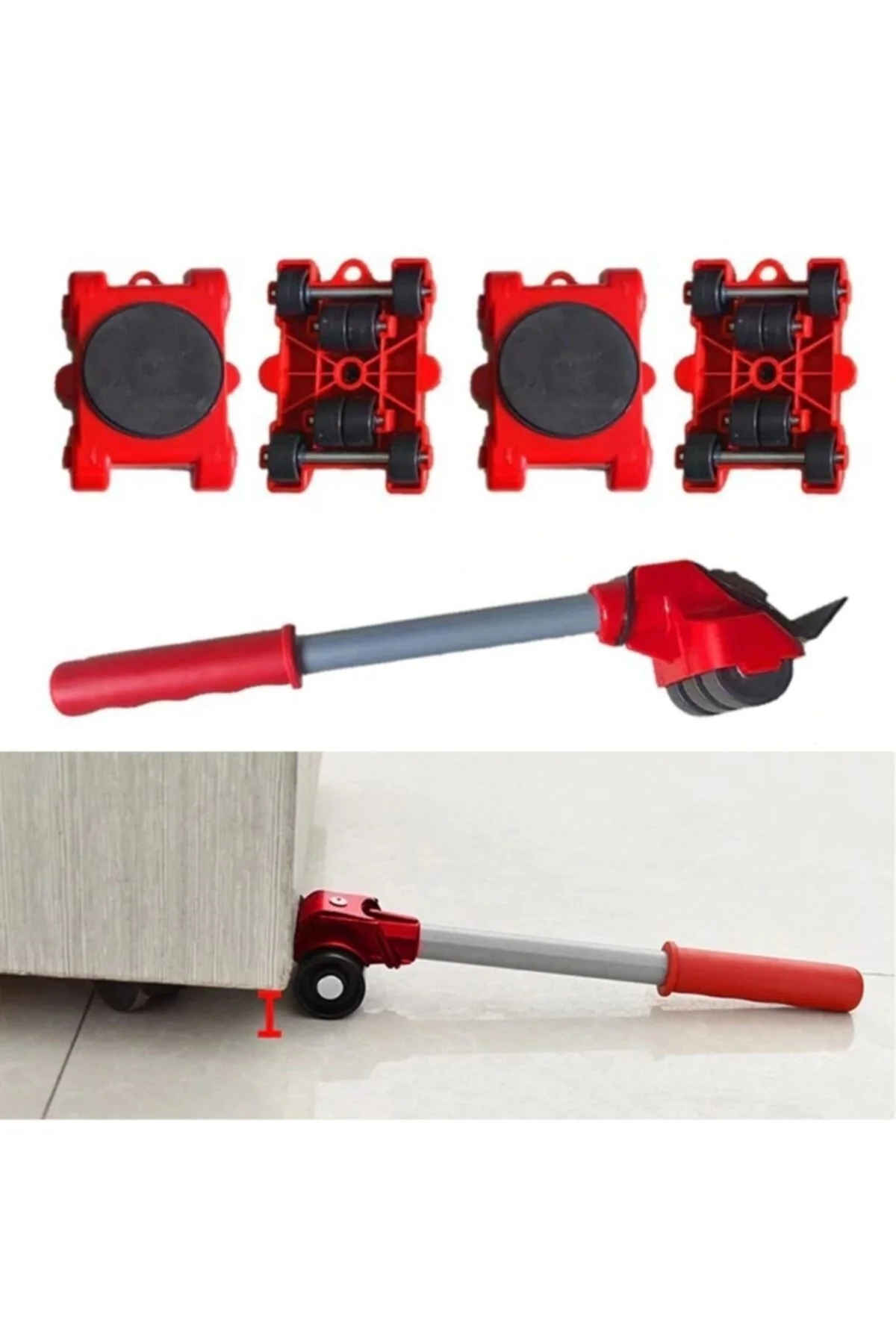 Simples Prático Aparelhos Pesados, Mobiliário Transporte Slider Tool Set, Carry Wheel