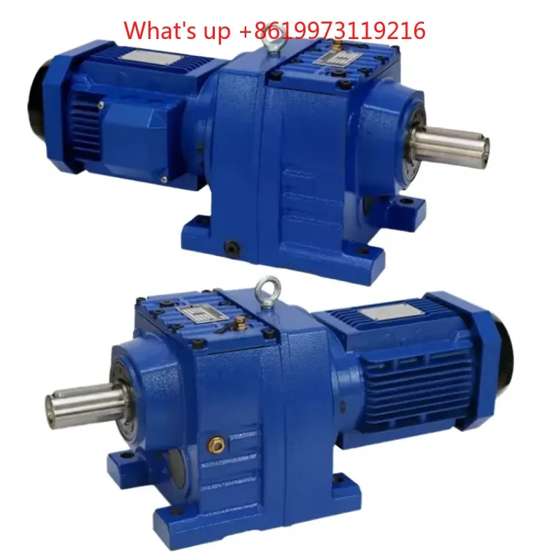 2026 Cust om R Series 1:1 Ratio 90 Degree Helical Reducers Speed Reducers Forged Metal Box for Washing Machines Metal Forging