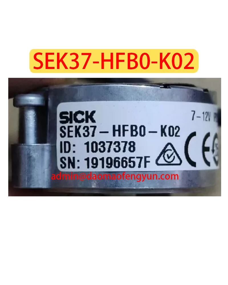 

SEK37-HFB0-K02 Second hand Encoders SEK37 HFB0 K02，Fast shipping