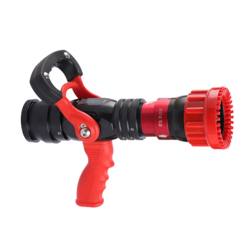 Fire Aluminum Fire Foam Nozzle PQ8 Self-priming Flexible Foam Water Gun with 480 LPM Flow Rate and 16bar Max Pressure